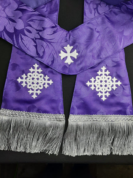 Lent/Advent Confessional Stole 'Crown of Thorns'