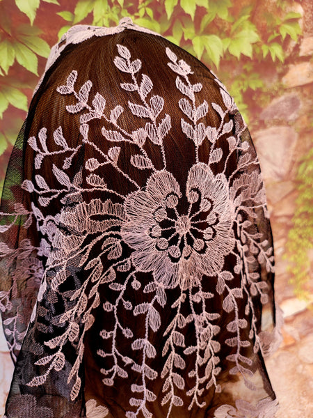 Blossom Flower Spray Veil