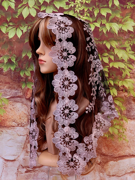 Blossom Flower Spray Veil
