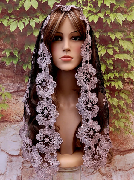 Blossom Flower Spray Veil