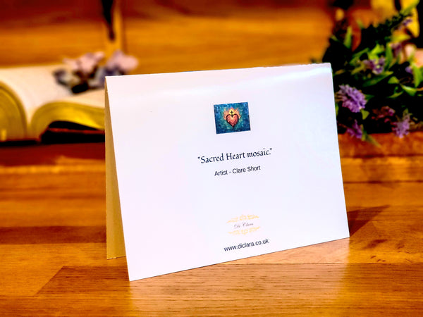 Sacred Heart Greetings Card