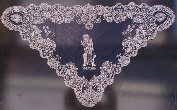 Our Lady of Walsingham Mantilla. - Di Clara Catholic Vestments and Gifts