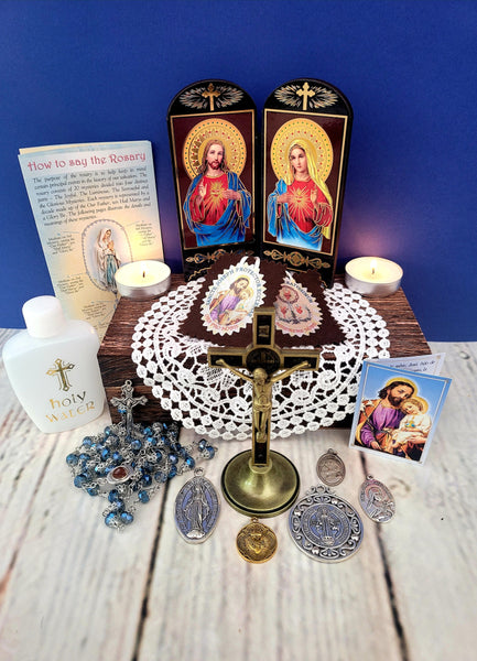 Home altar/prayer table box